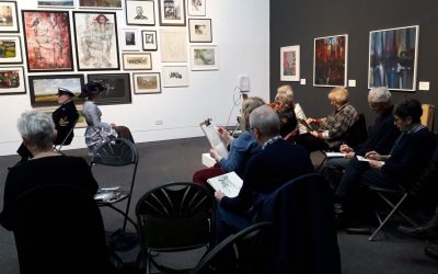 WSA Sketching Event at Wolverhampton Art Gallery 4th January 2020